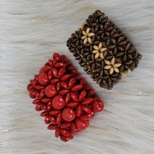 Wood Beaded Bracelets